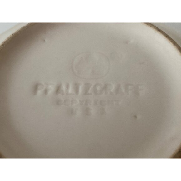 4 PFALTZGRAFF Soup Cereal Gazebo BOWL Ivory Beige Replacement VTG - Picture 6 of 8